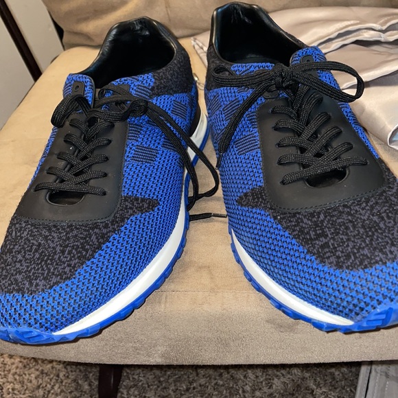 Blue Louis Vutton Sneakers size 11 US - Picture 7 of 9